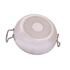 Sahishnu Online And Marketing Indian Kadai,Frying Pan,Aluminum Indian Kadai, Aluminum Kadai Size No. 13