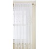 Lorraine Home Fashions Seville Cortina Blanca de 213 x 160