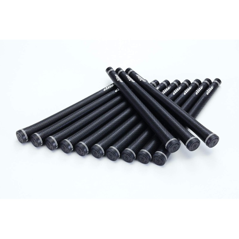 elitegrips TD50 Soft Golf Grips, Set of 13, Berlina Black,