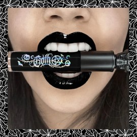 Brillo Labial Color Negro Marca Malagna Vegano Black Gloss