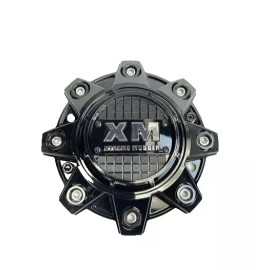 Xtreme Mudder Gloss Black Wheel Center Cap 8080