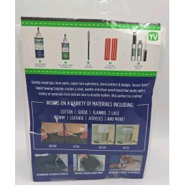 AllStar Innovation Secure Stitch Liquid Sewing Glue Emergency Solution  7pc Set NEW