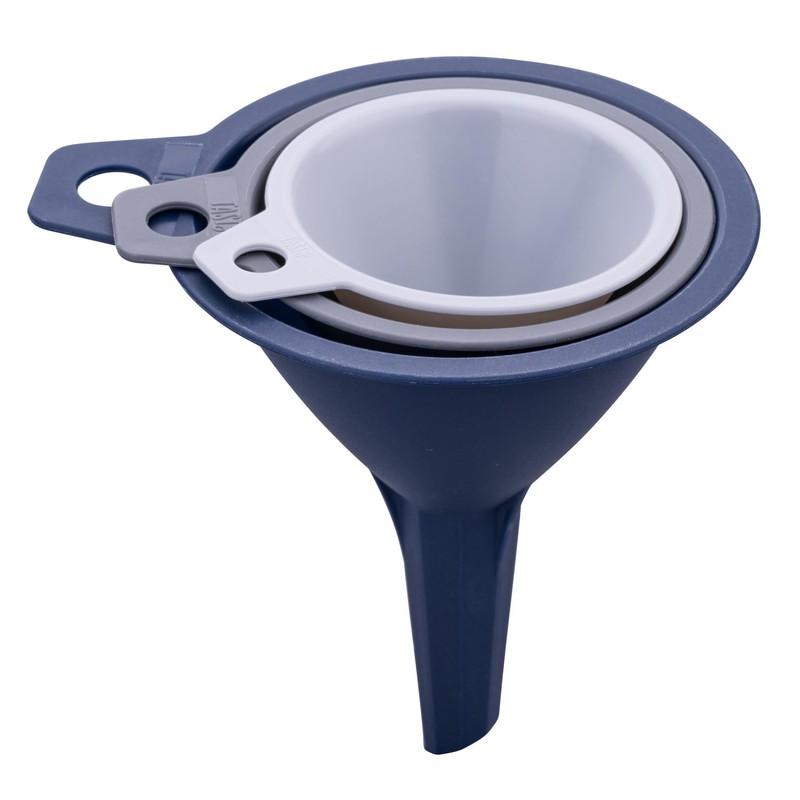 Tasty Plastic Funnel Set of 3: Precise Filling of Bottles