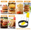 Egg Ring for Frying Eggs and English Muffin - Round