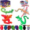 TXB3DOK 8PCS 3D Printed Easter Dragon Eggs with Dragon Inside,Mini