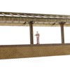 War World Scenics Model Railway Station Canopies with Platforms x