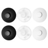 TEHAUX Floor Light Foot Lamp Floor 6pcs Light Round Pedal