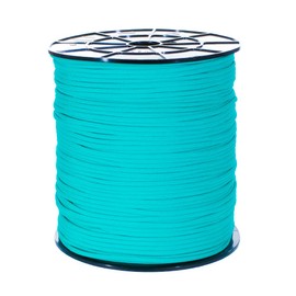 Paracord Planet Solid Color 550lb Paracord – 7 Strand Type III Nylon Cord for Indoor and Outdoor Tasks – Seafoam Green (25 ft)