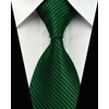 Wehug Lot 6 PCS Men's Solid Tie Silk Tie Woven