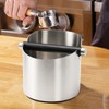 DIBTSA Coffee Knock Box, Espresso Knock Box Stainless Steel Espresso