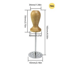 MayeBridge Mini Avocado Masher, Mini Potato Mashers with Wood Non Slip Handle Stainless Steel Bean and Potato Masher Small Food Masher Lightweight Kitchen Tool (Mini Masher C)