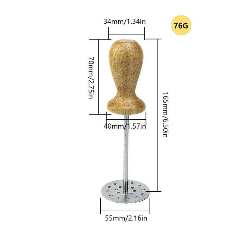 MayeBridge Mini Avocado Masher, Mini Potato Mashers with Wood Non