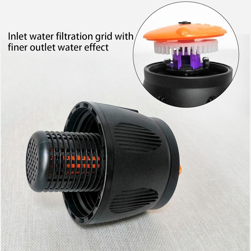 Rotating Tripod Sprinkler Impulse Sprinkler with Tripod, 360 Degree Automatic