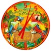 Decorative Concepts Tiki Bar Always 5 O'clock 24" Diameter Aluminum