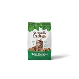 Naturally Fresh Cat Litter Made from Walnut Shells, Quick-Clumping, Unscented, Upcycled, Easy Scooping, Sustainable, 30 Lbs