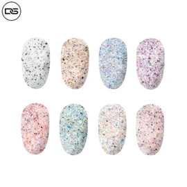 DGEL Aurora Queen Glitter Gel 9ml [Tweed Collection], Color:AQ.76 Glow