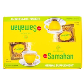 Link Samahan Samahan Ayurvedic Herbal Ceylon Tea Natural Drink (100 Packets)