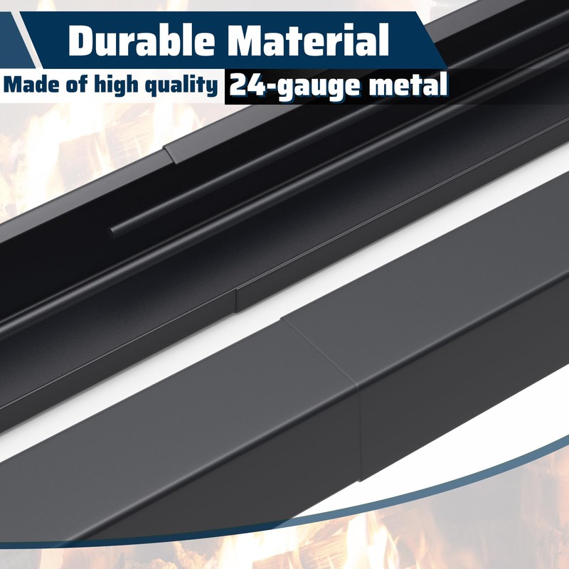 Pearwow Adjustable Curtain Rod & Valance Kit,Easy to Install Curtain