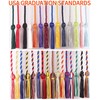 GRADFTY Double Gold Graduation Honor Cords for Graduation 2025, National