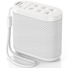Portable Travel Sound Machine for Adults, Baby Sleeping : Super Long-Lasting & Rechargeable Battery, Headphone Jack, 21 Sounds - White Noise Machine f