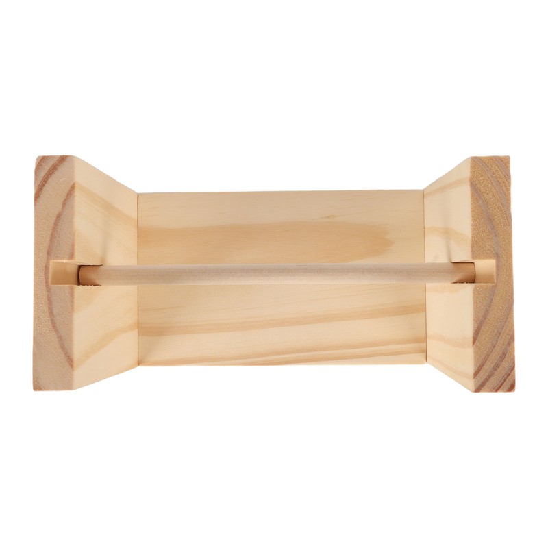 Horizontal Yarn Holder 20cm Spindle Length Increase Speed DIY Wooden