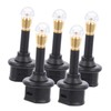 KICHOUSE 5pcs Optical Audio Connector Adapter Jack to Spdif Digital