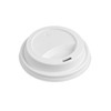 100-Pack Ripple Coffee Cup Lids - Snap Lids Fits 8oz