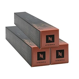 Nespresso Ethopia Master Origin Capsules, Pack of 3