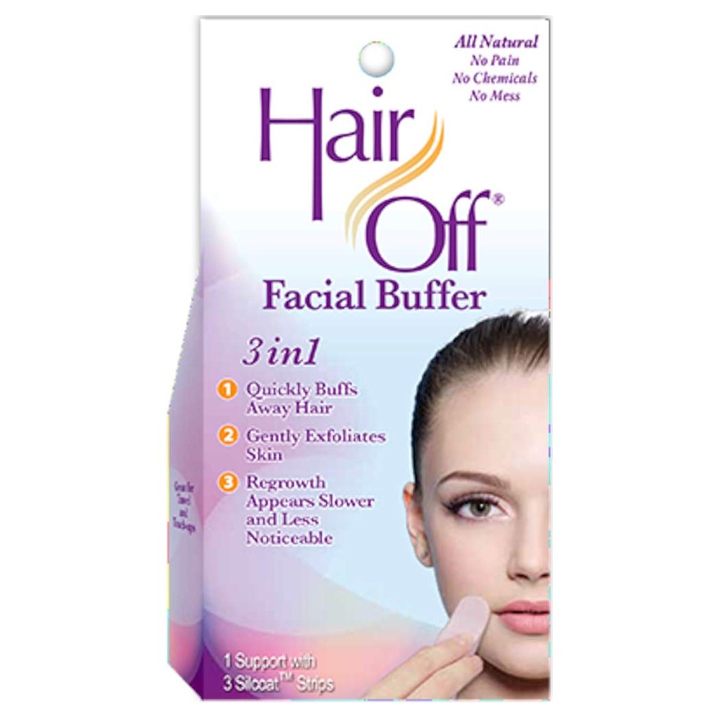 HairOff Facial Buffer 3 Each (Pack of 3)
