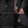 3-in-1 Waterproof Rain Poncho Lightweight Hooded Rain Coat Picnic Mat