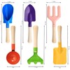 Egashow Egashow 6 PCS 8" Kids Garden Tools, Made of
