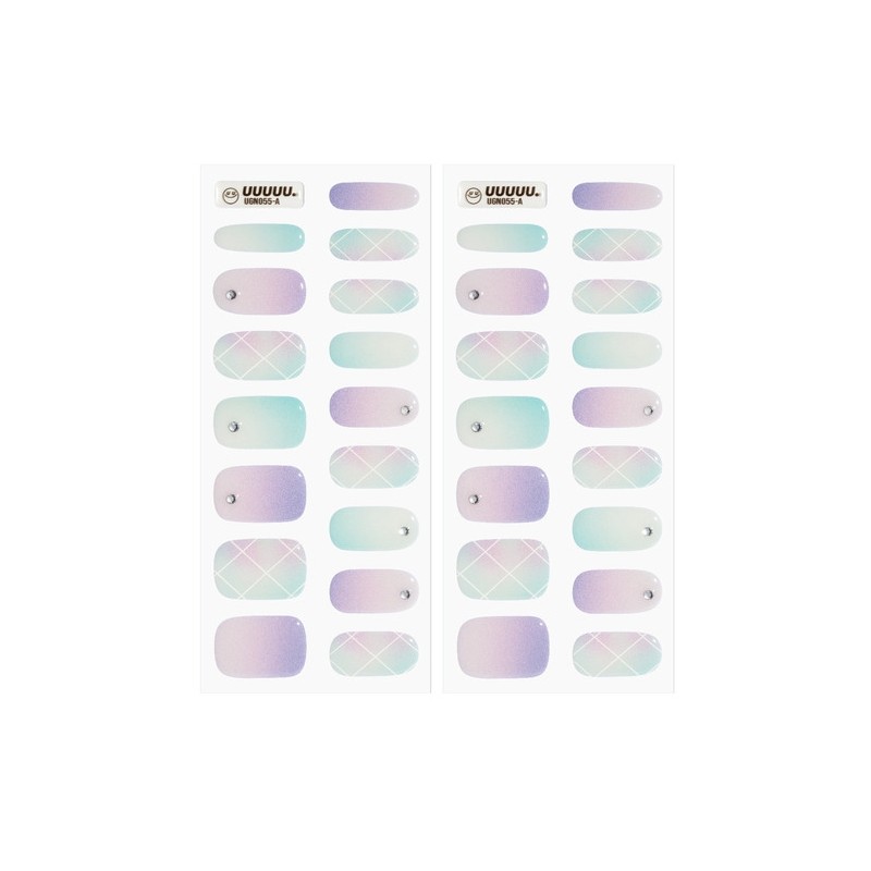 Argyle check gel nail / 아가일체크 젤네일