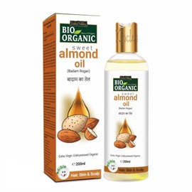 Generic VALL.EY Roghen Badam Sweet Almond Oil for Hair & Skin (No Mineral Oil & Sulphate) - (200ml)