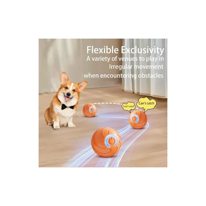 Juguetes Interactivos Para Gatos Con Bola Rodante Automática