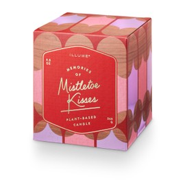 ILLUME Memory Lane Mistletoe Kisses Boxed Glass Candle