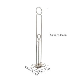 Ipetboom Lens Tinting Holder Rack Spring Tint Clip for Glasses Dyeing Durable Lens Shelf for Optical Shop and Home Use, Adjustable Stainless Steel Eyeglasses Eyewear Dyeing Holder Tool, 9.4x2.4in