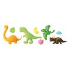 ScrapCooking 3449 Dinosaurier-Backform Silikon Rosa 21,7 x 9,5 x 0,8