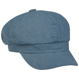 Lipodo Lincott Newsboy Cap Women - Flat hat Sun with Peak, Peak Spring-Summer Summer - S (55-56 cm) Denim