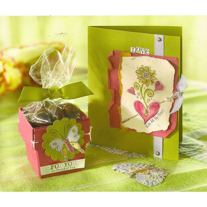 STAMPIN UP- MERCI - MOUNTED SET OF 6 by Stampin'