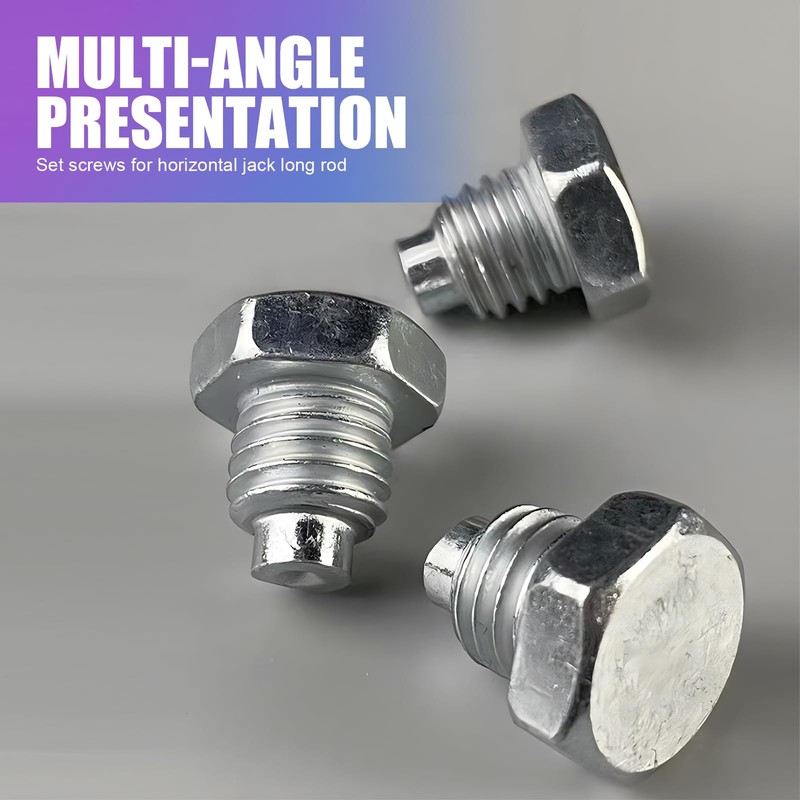 Yumfugu 3 PCS Jack Pressure Rod Fixed Screw, Floor Jack