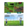 Nicecho Heavy Duty 17"x10" Lawn Leveling Rake w/ 60"L Adjust