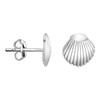 SOFIA MILANI - Women's Earrings 925 Silver - Shell Stud