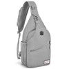 ZOMAKE Sling Bag,Small Crossbody Sling Backpack,Water Resistant Shoulder Bag Anti