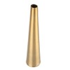 Conical Shape Metal Desk Vase Decoration Rose Flower Holder Cup