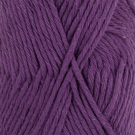 Paris - Garnstudio DROPS Knitting Aran 100% Cotton Yarn (08 Dark Purple) Multiple colours available