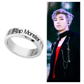 Universo en Linea Bts Anillo Collar V Suga Jung Kook Acero Inoxidab Kpop K-pop