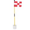 Golf Pin Flag Hole Cup Set for Mini Putting Green