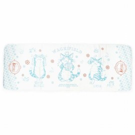 Wachifudo Dayan Cat Dayan, Made in Japan, 100% Cotton, Slim Gauze, Bath Towel