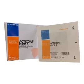 Smith+Nephew Acticoat Flex 3 Apósito Antimicrobiano-plata 10x10cm 1 Pza