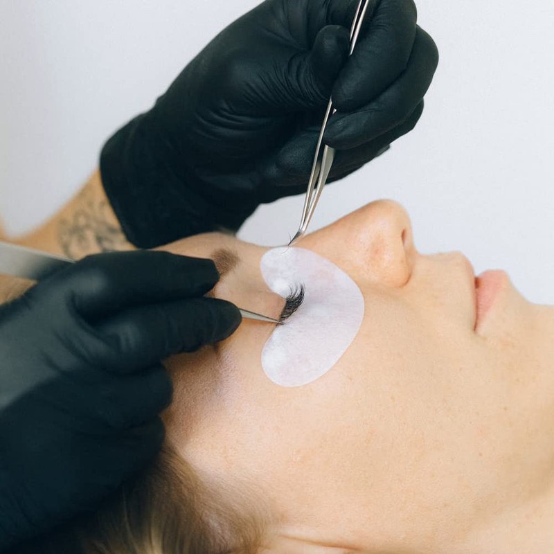 Eye Gel Pads, 50 Pairs Lint Free Eyelash Patches, Under